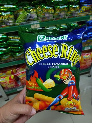 REGENT Cheese Ring Cheesy Jalapeño 墨西哥辣椒起司風味玉米圈 60g