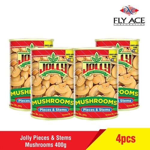 Jolly Mushrooms 切片蘑菇罐頭 淨重 400g
