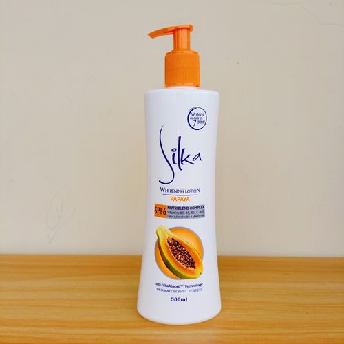 Silka Papaya Whitening Lotion 木瓜美白乳液 SPF6 500ml