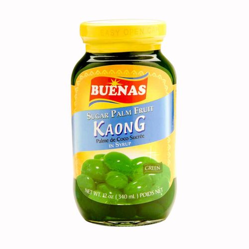 BUENAS Kaong Sugar Palm Fruit 糖漬棕櫚仁 綠 340g