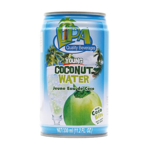 LIPA Young Coconut Water with Coco Bits 椰子水含椰果 330ml