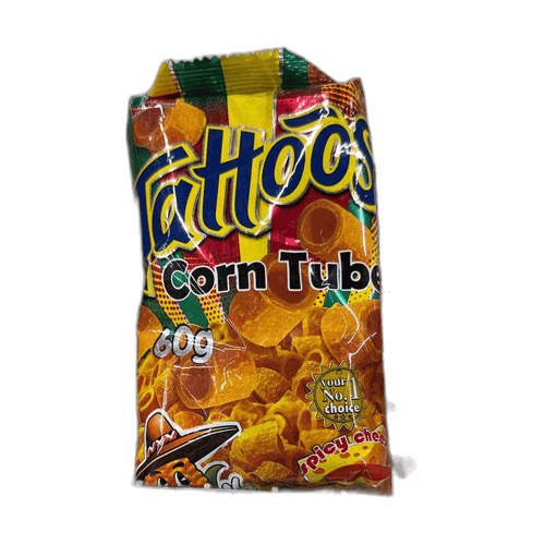 W.L. Tattoos 起司辣味玉米圈餅 60g