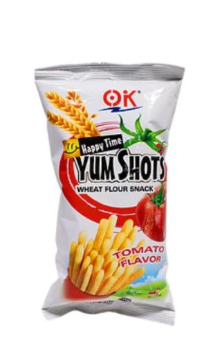 OK Happy Time Yum Shots Tomato 番茄風味麵粉棒 60g