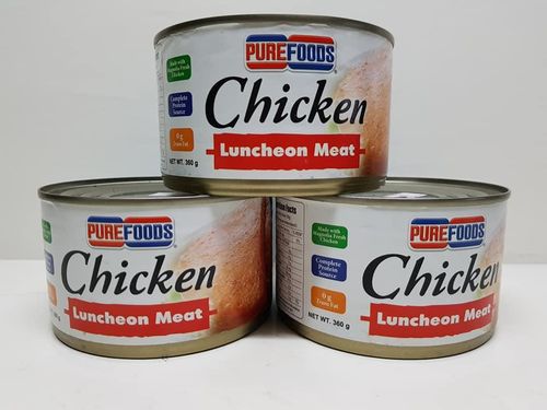 Purefoods Chicken Luncheon Meat 雞肉午餐肉罐頭 360g
