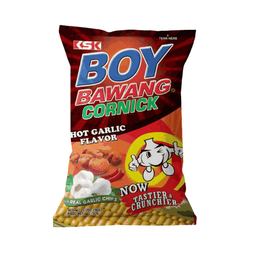 Boy Bawang 炸玉米 辣蒜味(Hot Garlic) 100g