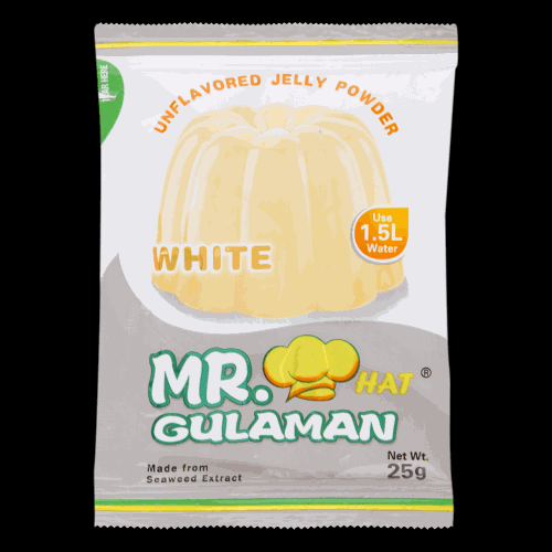 Mr. Gulaman Unflavored Jelly Powder 果凍粉 白 24g