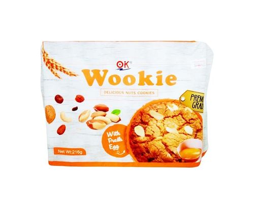 OK Wookie Delicious Nuts Cookies 綜合堅果餅乾 216g