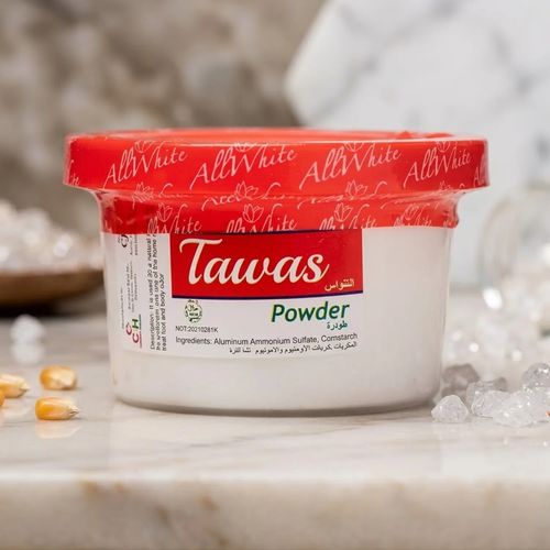 All White Tawas Perfume Powder 明礬除臭粉(紅)50g