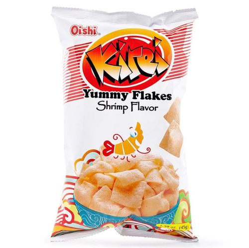 Oishi Kirei Yummy Flakes Shrimp Flavor 鮮蝦風味脆片 45g