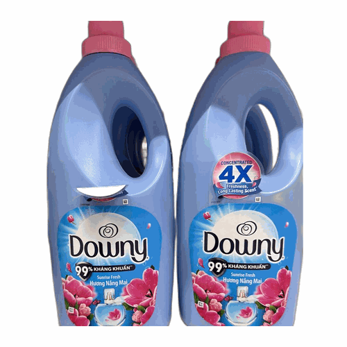 Downy 柔軟精 晨光花香 Sunrise Fresh(粉紅蓋·4倍濃縮) 1.8L
