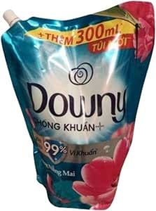 Downy 柔軟精補充包 晨光花香 Hương Nắng Mai(藍花) 2400ml