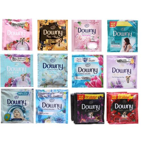 Downy 柔軟精隨手包 黑紅 18ml×12