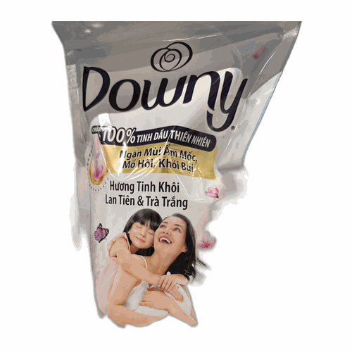 Downy 柔軟精補充包 蘭花白茶(淺藍) 1.25L
