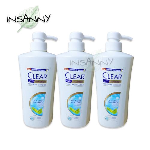 CLEAR 淨去屑洗髮精 冰恬薄荷止癢型 750ml