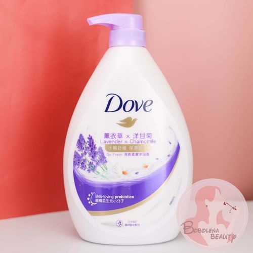 DOVE 沐浴乳 水嫩舒緩(薰衣草×洋甘菊) 900G