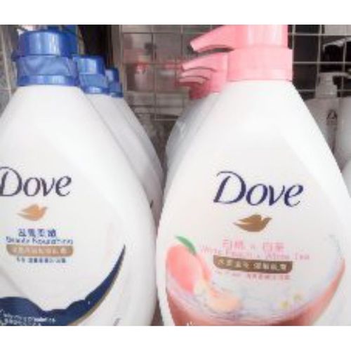 DOVE 沐浴乳(粉) 玫瑰水嫩 900G/12入