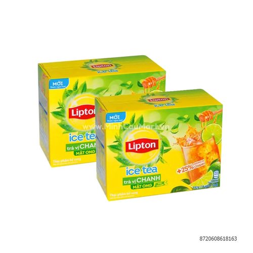 Lipton Ice Tea 蜂蜜檸檬即溶紅茶(黃) 192g(16包×12g)