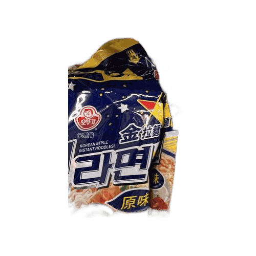 不倒翁 5入 泡飯金針菇拉麵 原味 600g(120g×5入)