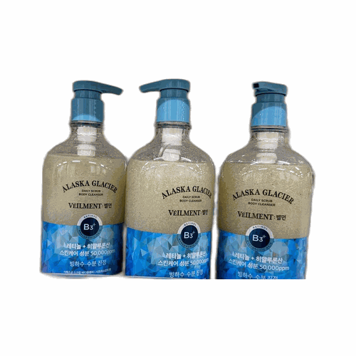 VEILMENT Alaska Glacier Daily Scrub Body Cleanser 阿拉斯加冰河磨砂沐浴露 600g