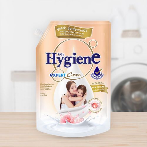Hygiene 濃縮柔衣精 甜蜜奶香 Love Touch(膚色) 1100ml