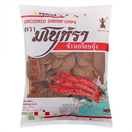 Manora 瑪努拉生蝦片 500G(大片)