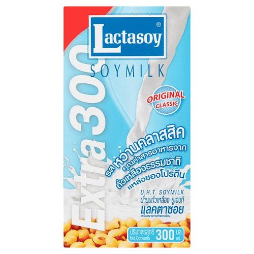 Lactasoy 力大獅蜜豆奶 300ml(鋁箔包)