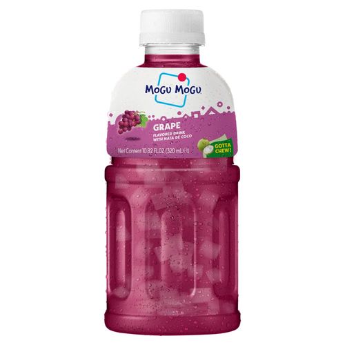 Mogu Mogu Grape 摩咕摩咕椰果葡萄飲料 320ml