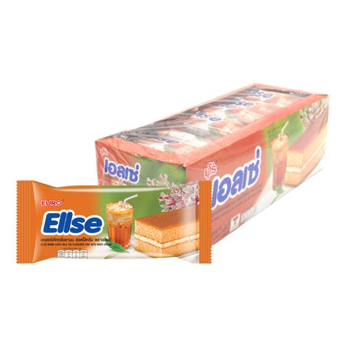 Ellse 奶油蛋糕 奶茶味(盒裝24小包·每包15g)