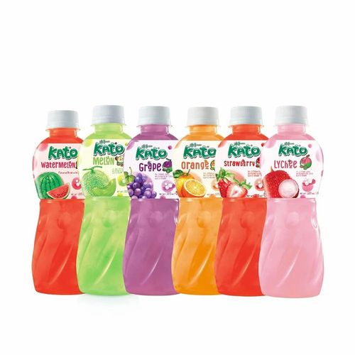 Kato 卡多椰果汁 柳橙味 320ml