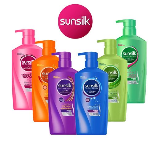 SUNSILK 洗髮精 生長(綠) 650ml