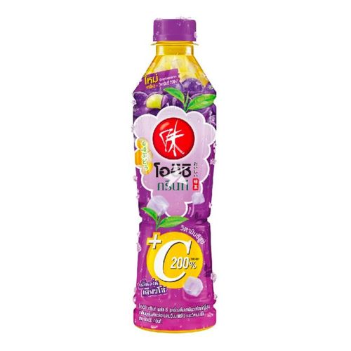 Oishi 綠茶 葡萄味 380ml