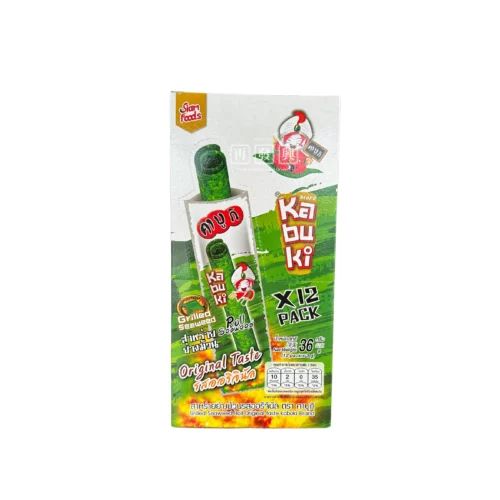 Kabuki 明謙紫菜卷 原味 36g(12包×3g)