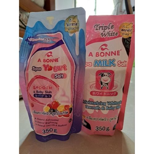 A BONNE 牛奶 Spa 去角質沐浴鹽 350g