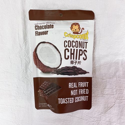 Crispconut 猴子椰子脆片 巧克力味 40g