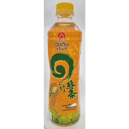 Ichitan 綠茶 蜂蜜檸檬(黃) 420ml