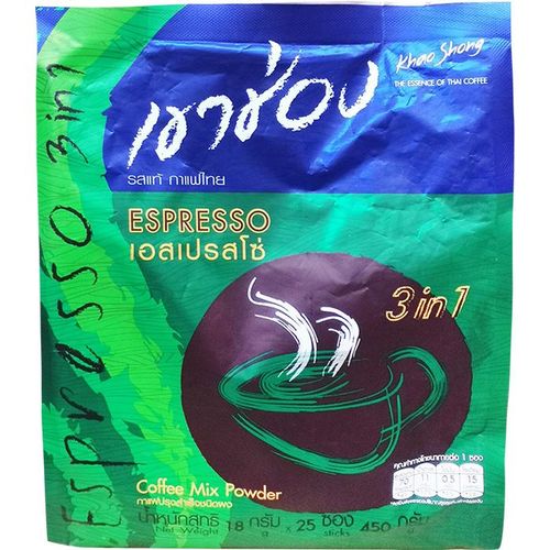 Khao Shong 三合一咖啡 特濃(綠) 350g