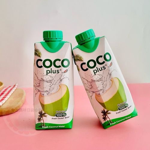 COCOplus 100% 椰子水 330ml(利樂包)