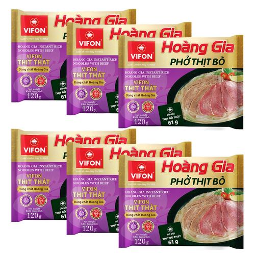 VIFON Hoàng Gia 牛肉河粉(Phở Thịt Bò) 120g