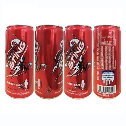 Sting 能量飲料 草莓(紅) 330ml(罐)