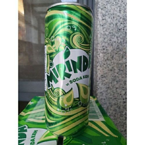 Mirinda 汽水 奶油蘇打(綠) 330ml(罐)