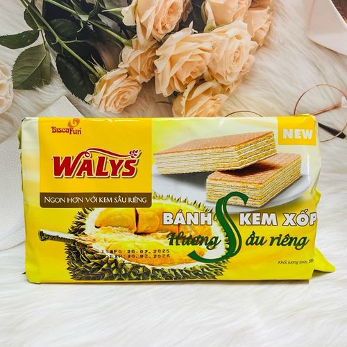 Walys 威化餅 榴槤口味(黃盒) 200g