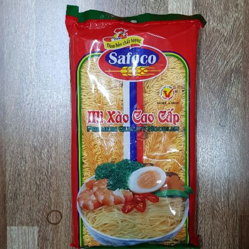 Safoco 炒麵用蛋麵 Mì Xào Cao Cấp(紅袋) 500g