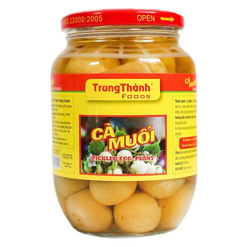 Trung Thành 醃白茄(Cà Muối) 淨重500g/固形量200g