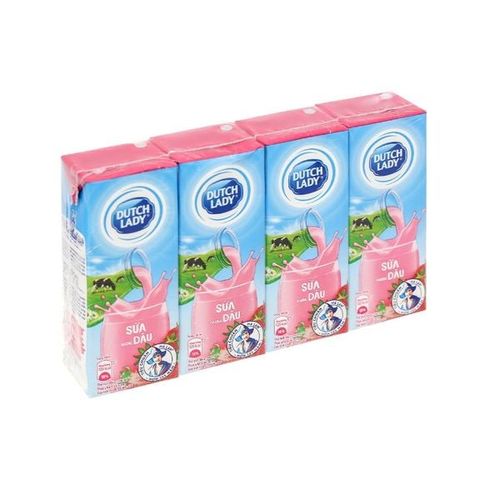 Dutch Lady 荷蘭牛奶 草莓風味 180ml