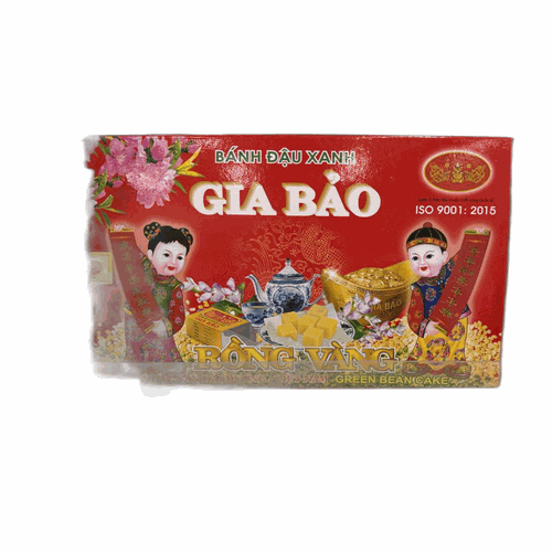 Gia Bảo 家寶綠豆糕(Rồng Vàng 金龍) 240g