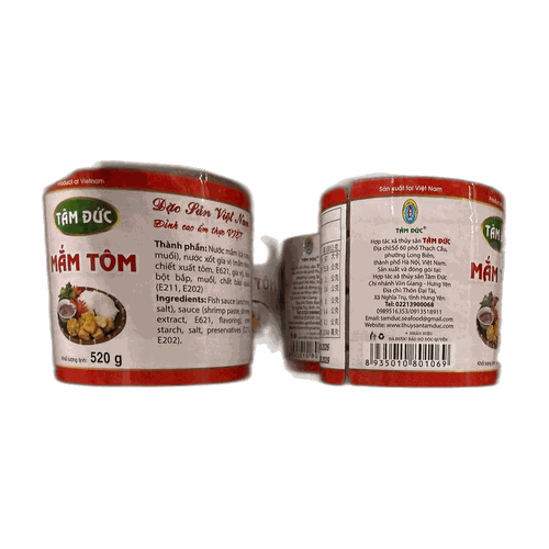 Tâm Đức 大金蝦醬 520g