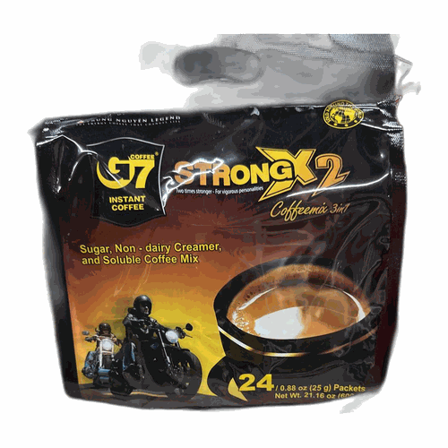 G7 STRONG X2 三合一即溶濃醇咖啡(袋) 600g(24包×25g)