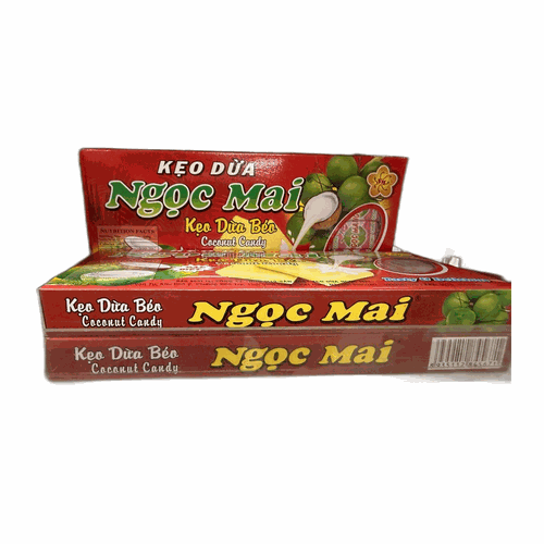 Ngọc Mai 玉梅椰子糖 榴槤味(黃盒) 400g