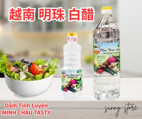 Tasty 大白醋(Dấm Tinh Luyện) 1L