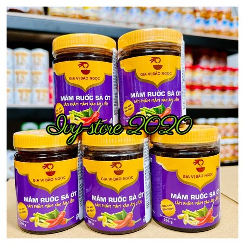 Bảo Ngọc 香茅蝦醬(Ruốc Sả Ớt·紫) 180g